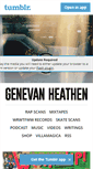 Mobile Screenshot of genevanheathen.com